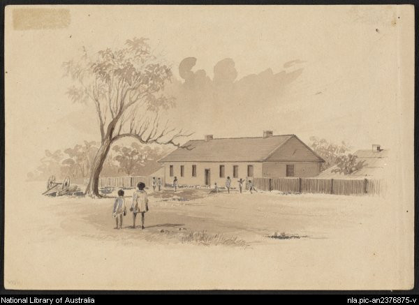 Native School Establishment opened 1845 by Samuel Giles