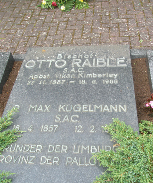 Memorial for Bishop Raible